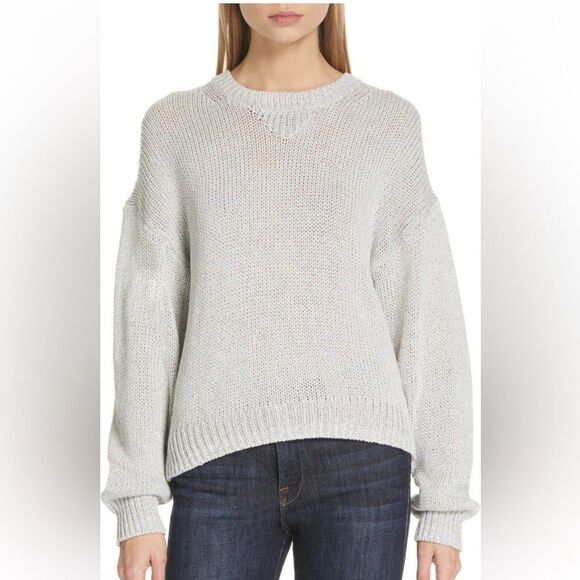 Brochu Walker Maya Rainbow Metallic Thread Sweater - Picture 1 of 8